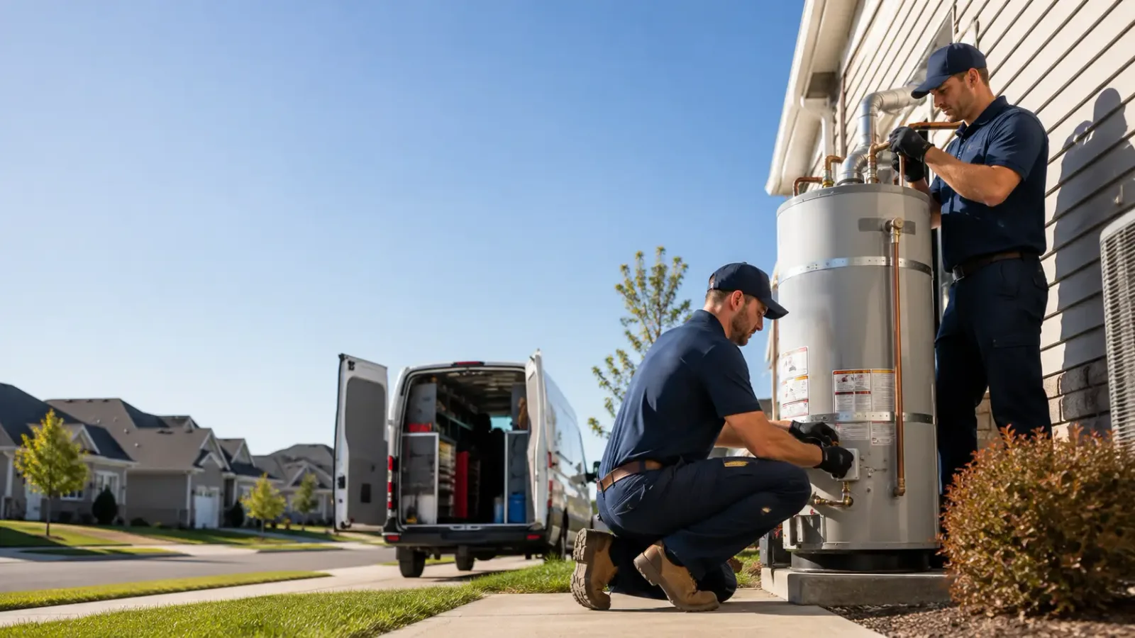 Water Heater Installation in Moore, TX